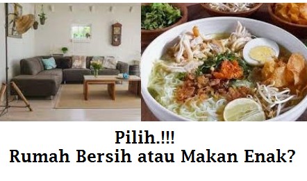 Kamu Pilih Istri Pintar Masak atau Bersihin Rumah